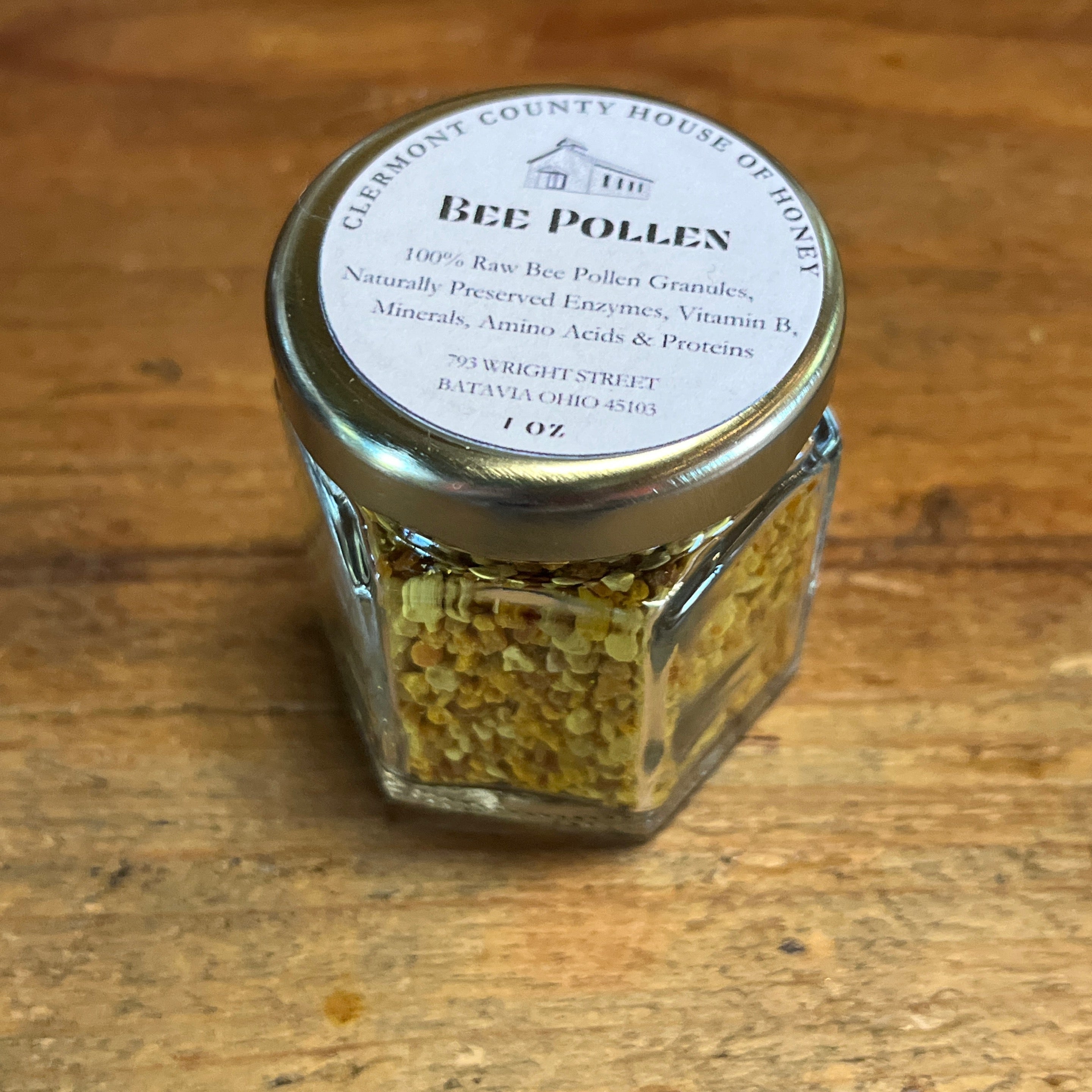 Bee Pollen 1 Oz | The Clermont County House Of Honey