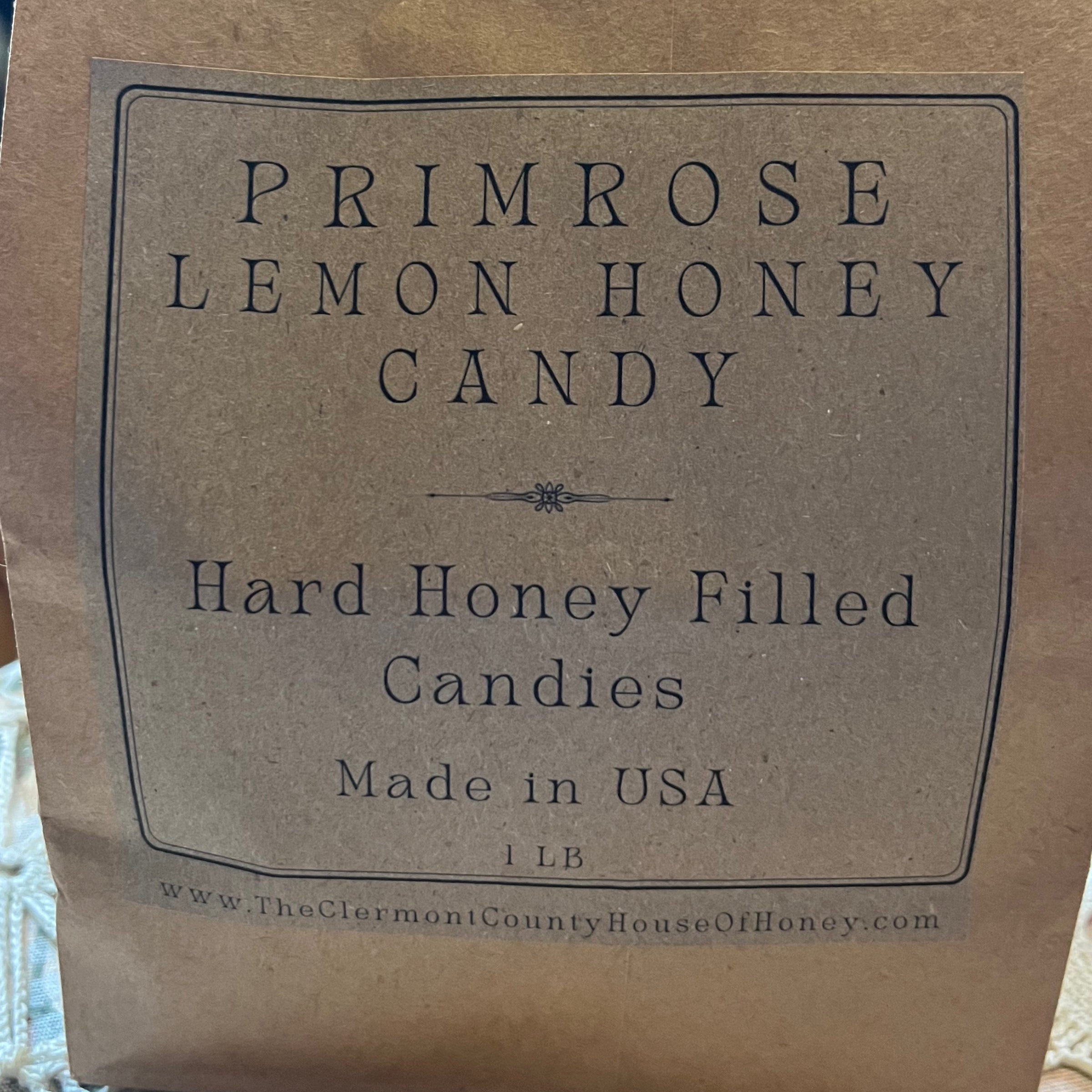 Honey filled candies