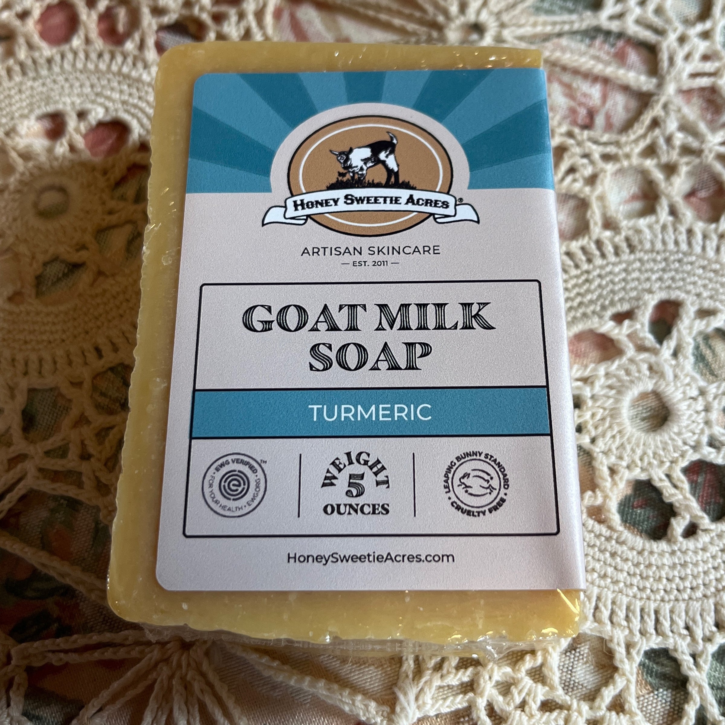 Honey Sweetie Acres Goat Milk Soap, Calendula